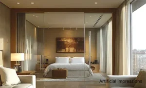 Chandak Vansham Vile Parle West 4 BHK apartment interior